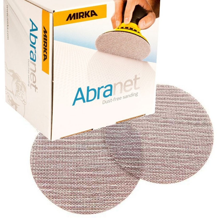 &Oslash; 150 mm Schleifscheibe Abranet, GRIP P100 (Gitter)