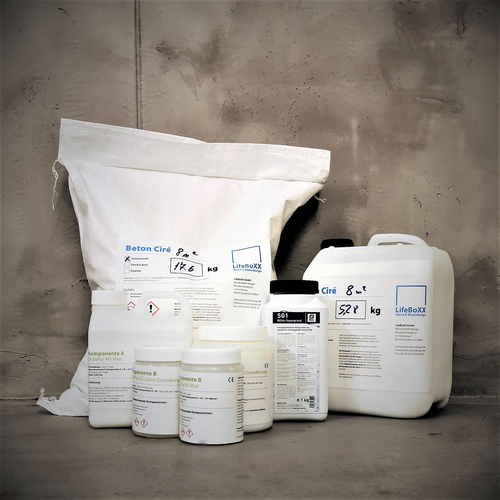 Komplettset Beton Cir&eacute; 8 qm